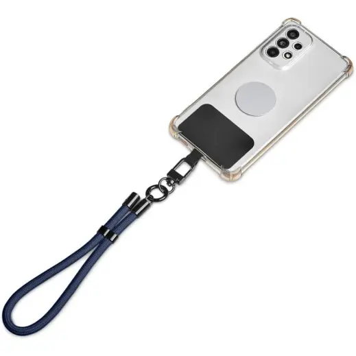 Altitude Atlier Wrist Phone Strap in Pouch - Navy Unbranded Phone